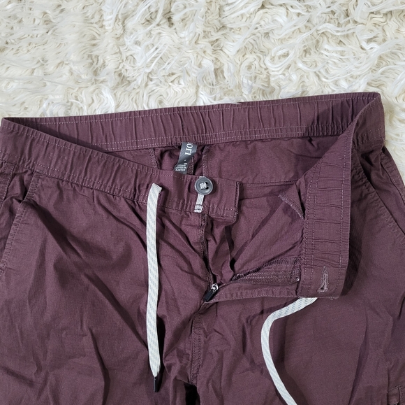 Vuori Ripstop Pants Drawstring Marron Size Medium - Picture 5 of 13